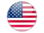 united states of america round icon 64
